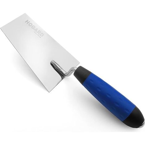 Truelle de Maçon Truelle de Maçon à Bout Carré en Acier Inoxydable avec Poignée Souple 140 mm (1/5)