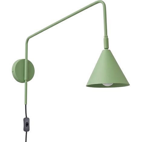 Applique Nox salvia 14x30x61cm Acciaio Sollux (1/5)