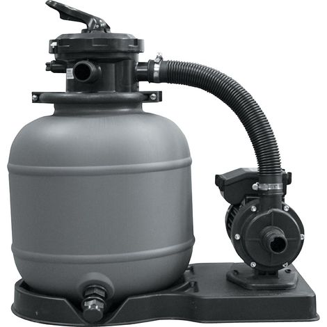 Filtre à sable pour piscine hors sol 20-40 m³ – Débit 8,5 m³/h – Diamètre 400 mm – Vanne multivoies 6 positions – Connexions Ø38 mm – Planet Pool (1/5)