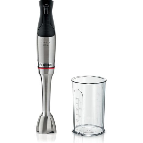 Bosch Serie 6 MSM6M810 Mixer 0,6 l Pürierstab 1200 W Edelstahl