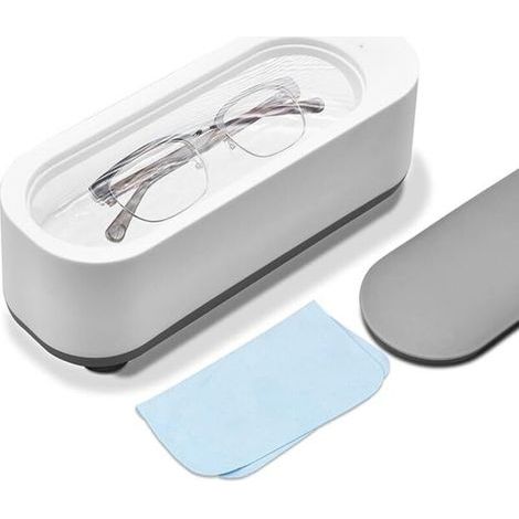 300-ml-Ultraschallreiniger – 45.000 Hz Frequenz – Reinigt Schmuck, Brillen und Uhren – 360°-Rundumreinigung (1/5)