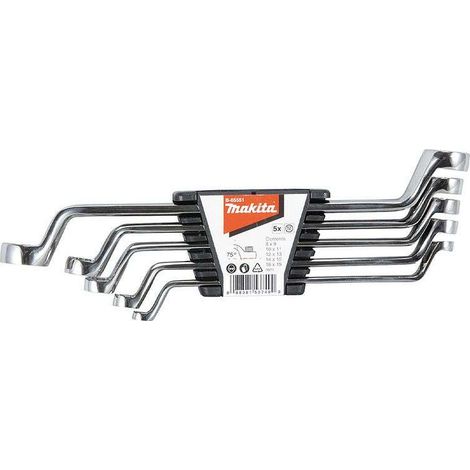 Juego de 5 llaves polygonales contracortas MAKITA B-65551 (1/3)