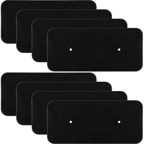 8 Pcs Filtre, éponge de Filtre 275 x 125 x10 mm, Filtre à éponge Dryer pour Seche Linge Candy, Hoover 40006731, Filtres Accessoire pour Sèche-linge Pompe Chaleur (1/5)