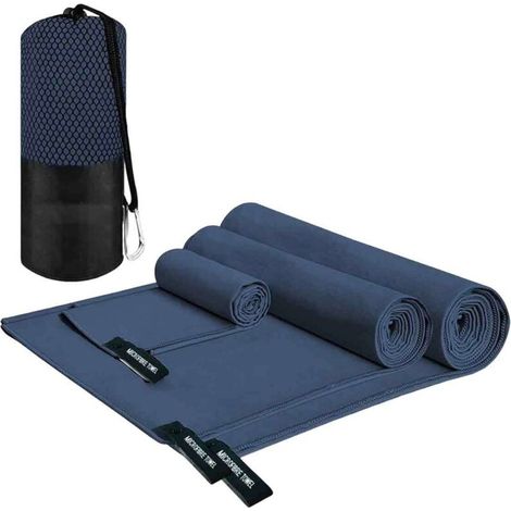 Bardusch - Serviette en microfibre avec sac de transport - Serviette de sport polyvalente et à séchage rapide (1/5)