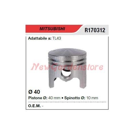 Segmentos de bulón de pistón Desbrozadora MITSUBISHI TL43 170312
