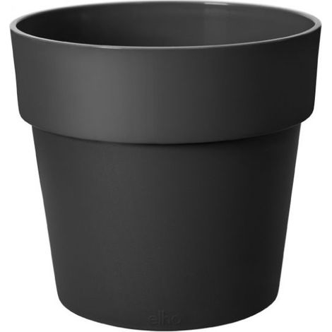 Cache-pot B.for Original D.18cm Living Noir - Elho