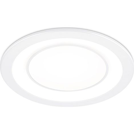 Faretto da Interno a LED in Plastica Bianco Opaco