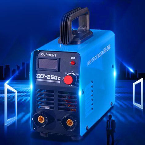 Poste à souder portatif à usage domestique, mini poste à souder à l'arc portable, machine à souder efficace et sûre 220 V, type 1, manuel (1/5)