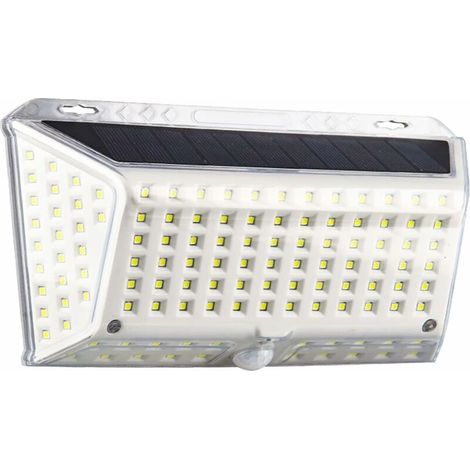 Solar Lights Outdoor, Solar Powered Security Lights【142 LED Super Bright 2000 Lumen to Light Up 800 sq.ft】Solar Motion Sensor Wall Lights with 3 Smart Modes IP65 Waterproof for Yard Garden Patio [Ener (1/5)