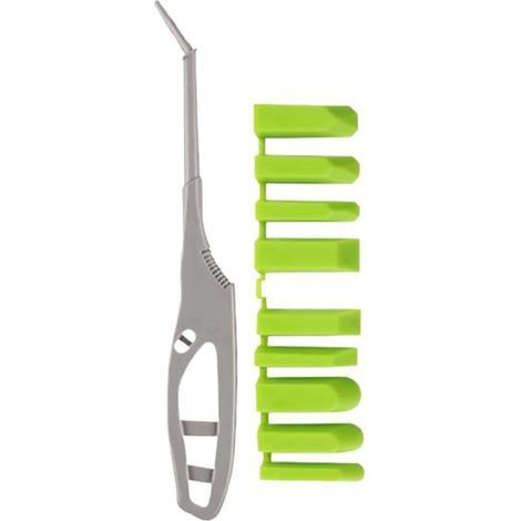 Kit de mastic silicone professionnel 9 en 1 avec grattoir ABS pour scr les fenêtres de cuisine et de salle de bain, 9 tailles avec spatule et outil d'angle. (1/5)