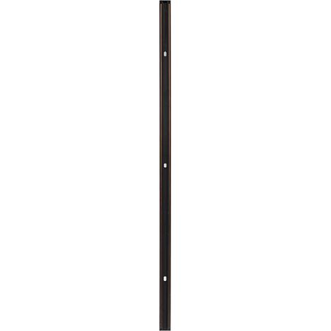 Riel V-TAC de 1 m para focos magnéticos de 48 V, ultrafino, color negro
