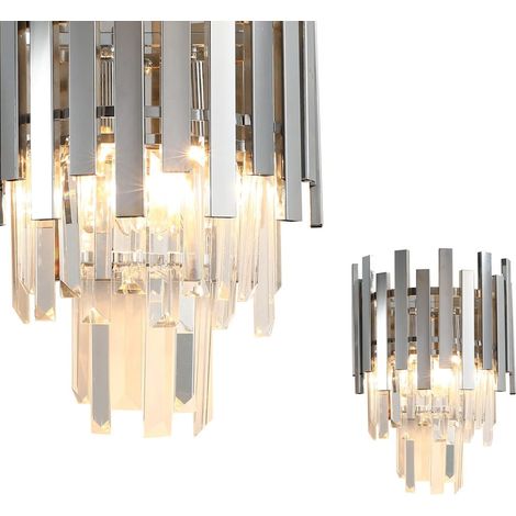 Applique Aspen Milagro ML5995 2 luci E14 40W cromo (1/4)