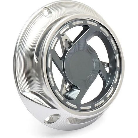 Pièces détachées pour moto Vespa Primavera 125 : Couvercle de ventilateur rotatif de refroidissement du moteur (1/4)