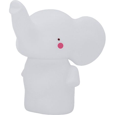 Veilleuse LED Forme D'éléphant - Lumière Douce Sans Chaleur - Pour Chambre D'enfant Et Nuith - 1 Pièce (1/5)