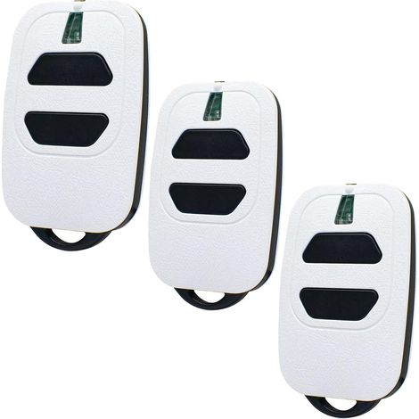 Paquete de 3 transmisores portátiles para puertas de garaje - 433,92 MHz - Compatible con DEA GTI2/4, GT2/4, Mio TR2/4, Mio TR2N/4N (1/5)
