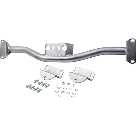 Travesaño de transmisión, instalación ajustable, acero resistente, longitud 82 cm, ancho 20 cm, compatible con Chevy Belair 1955-1957. (1/5)