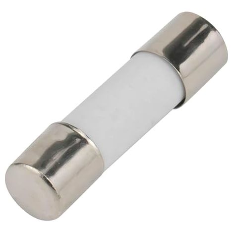 SeKi Lot de 10 fusibles en céramique 4 A, 5 x 20 mm, lent fusible en verre fin 250 V (1/3)