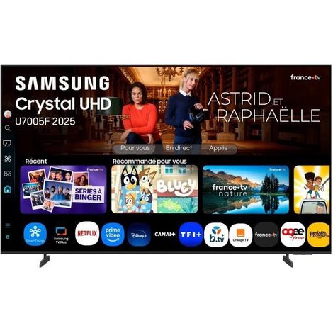 Samsung 43U7005F - TV LED 43" (109 cm) - 4K UHD 3840x2160 - HDR10+ - Smart TV - Gaming Hub - 3xHDMI - WiFi (1/5)