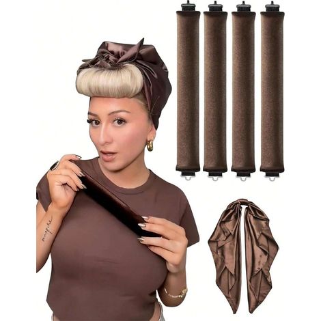 3 bigoudis sans chaleur - rouleaux pour boucler les cheveux sans chaleur (1/5)