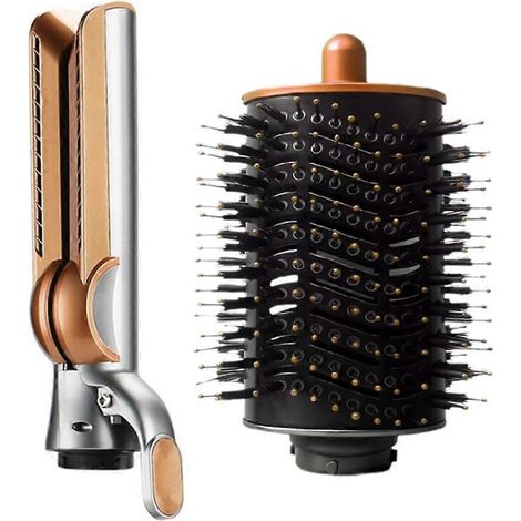 Glättungsbürste und Luftstromaufsatz für Airwrap Haartrockner HS01, HS05 und HS08: Volumen, Anti-Frizz-Effekt, Styling B (1/5)