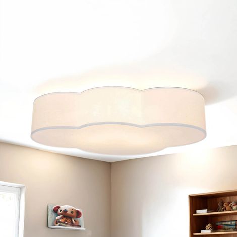 Wolkenlampe Kinderzimmer Leuchte Weiß WOLKI