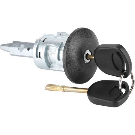 Barillet de serrure de porte avant droite avec 2 clés pour Ford Transit MK6 2000-2016 Accessoires portable pour voiture (1/4)
