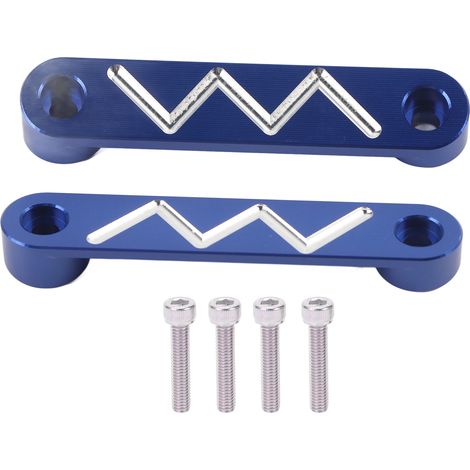 Plaque de Protection Axe Avant Moto Remplacement Compatible YAMAHA XMAX 125 250 300 400 2018-2020 Bleu (1/5)