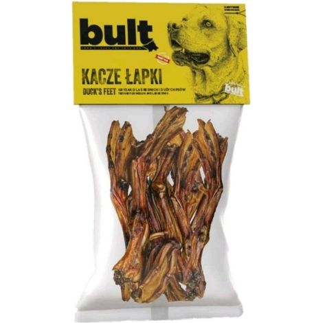Bult snack masticabile naturale per cani: Zampe d'anatra essiccate, 100 g