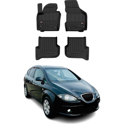 OMAC Tapis de Sol Voiture Compatible avec Seat Altea 2004-2015 Caoutchouc TPE Noir (1/5)
