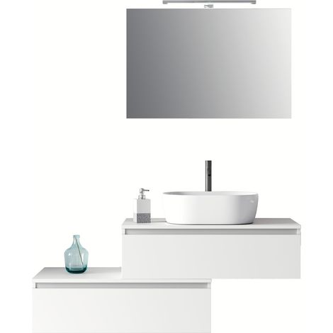 Composition 5 pieces ASTRA blanc mat (1/4)