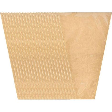 Packung mit 50 Blumenstraußhüllen, transparente Kraftpapiertüten von 35,5 x 56 cm, Format 35,5 x 56 cm. (1/5)