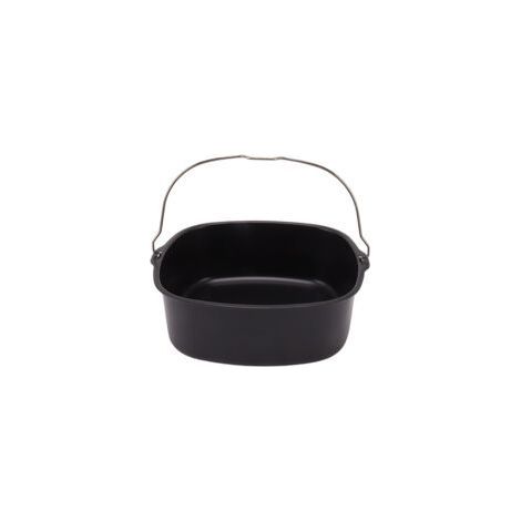 Frittierkuchenform aus Metall mit Antihaftbeschichtung und Griff, 20 cm (8 Zoll). (1/5)