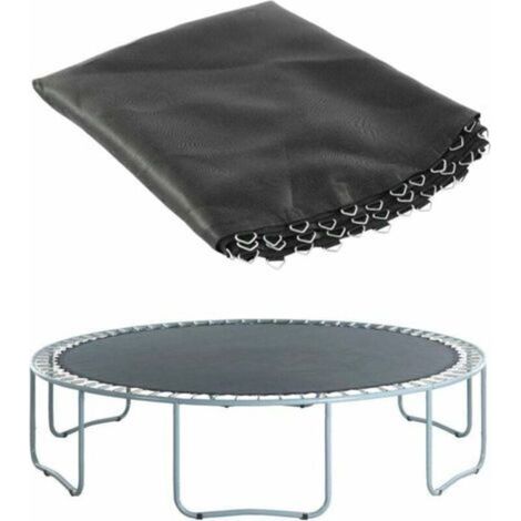 Accessoires pour trampoline – Toile de saut de rechange ronde, diamètre 244 cm, compatible avec trampolines domestiques