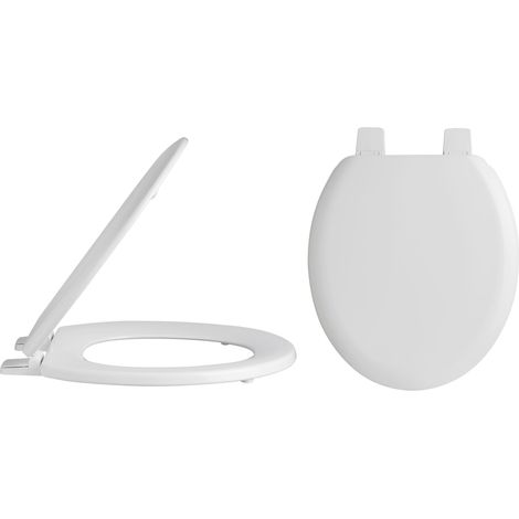 Traditional Wooden Bottom Fix with Plastic Hinges - White