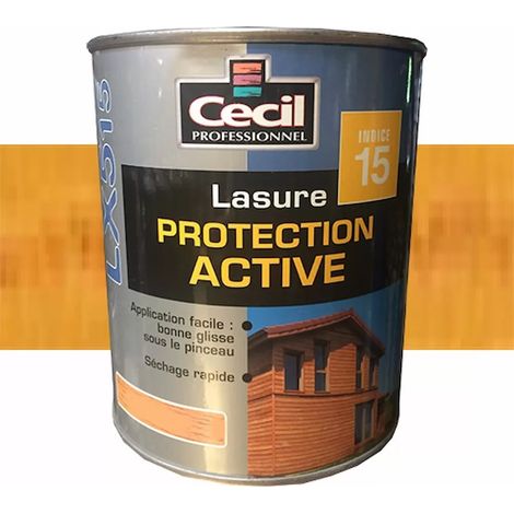Lasure LX515 Protection Active CECIL Chêne doré 1 L