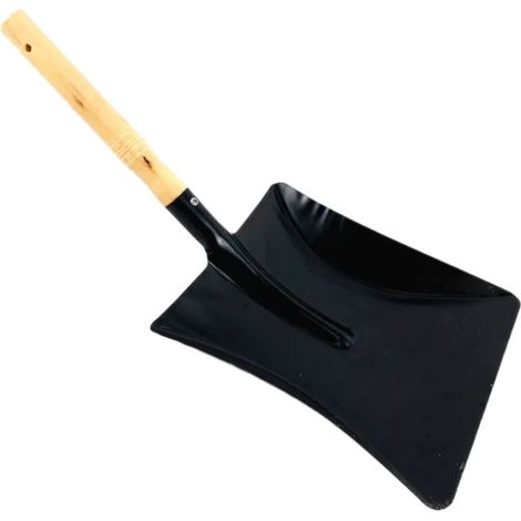 Pelle à poussière en acier inoxydable - Argent - Ramasse-poussière - Durable - Ergonomique - 45 x 21,5 cm (1/3)