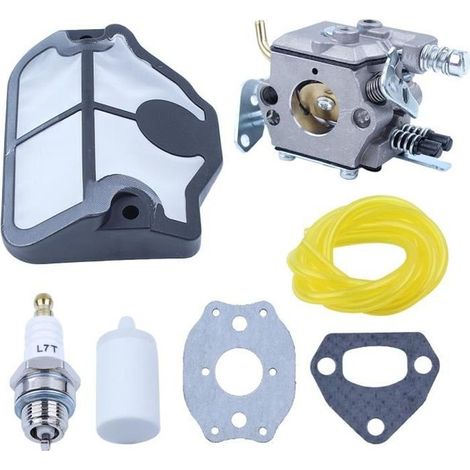 Carburateur Filtre à carburant (60 cm) Kit Pour Husqvarna 136 137 141 142 36 41 136LE 137E 141LE 142E Tronçonneuse (1/4)