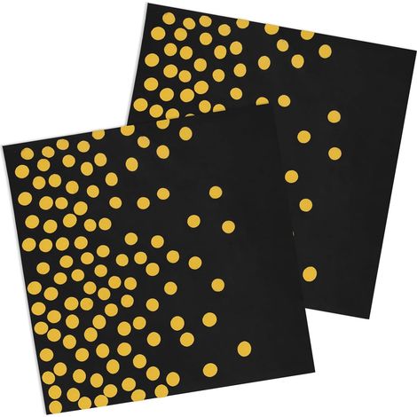 Lot de 40 Serviette Papier, 33 x 33CM Serviettes Décoration pour Fête (1/5)