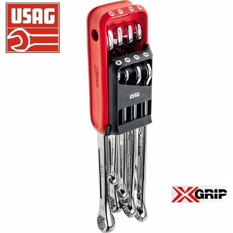 Usag 285 X/DS8 serie chiavi combinate X-Grip da 8 a 19 (1/5)
