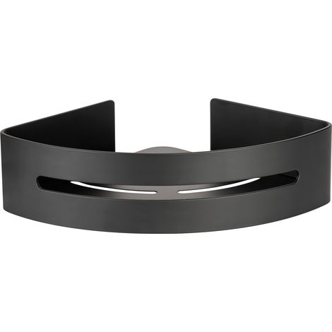Wenko BIVIO mensola angolare nera 30,5 cm (1/5)
