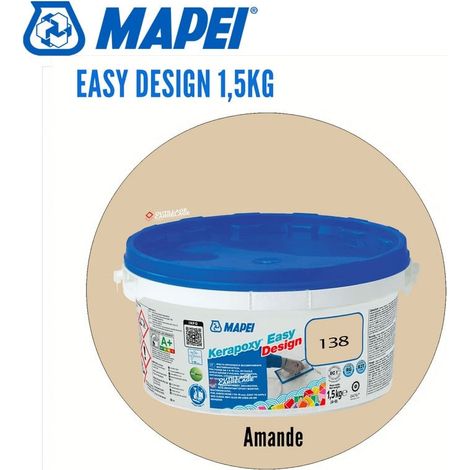 Joint époxy Kerapoxy Easy Design MAPEI 138 Amande - 1,5 Kg