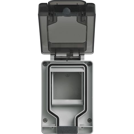 VIMAR - 14962 IP66-Gehäuse mit eingesetztem Stecker 2M