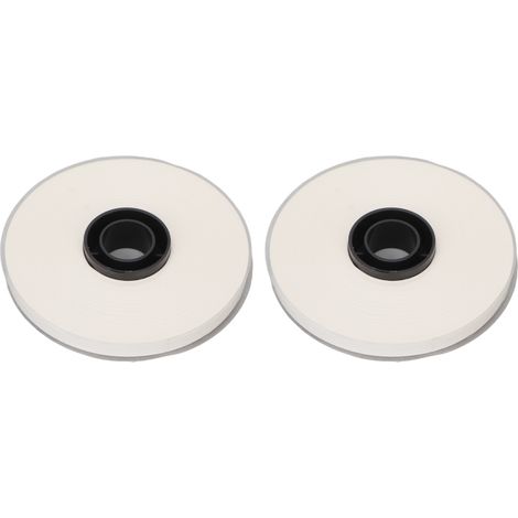 16 m x 5 mm transparentes PET-Klebeband für Etikettiergerät MAX LM 550A, 2 Rollen pro Packung (1/5)