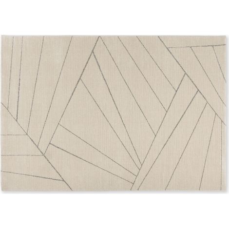 ASTRA Tapis «Maglie» crème 80 x 150 cm Tapis à poils doux (1/5)