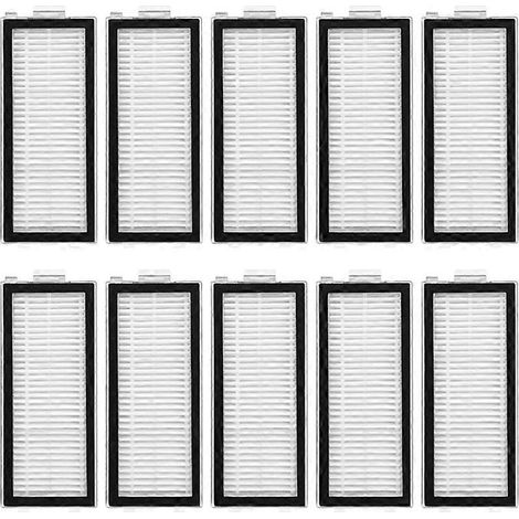 Ersatz-HEPA-Filter für den Roborock Qrevo Curv 2 Flow Saugroboter: Zubehör, waschbare Filter, 10er-Packung. (1/5)