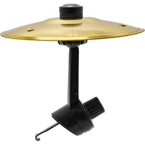 Clip Ventilation Auto - Mini Crash Drum Métallique pour Grille Aération Voiture - Décoration Musicale Intérieure - 1 Pièce (1/5)