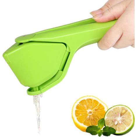 Presse-citron pliable et plat, presse-agrumes peu encombrant pour citrons et limes - Presse-agrumes manuel simple pour oranges et fruits - Kit compact (1/5)