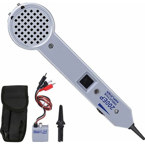 Kit générateur audio, détecteur de ligne de mesure de câble réseau, circuit de suivi de fil 200EP testeur de câble haute précision, amplificateur d'inductance de recherche de ligne (1/5)