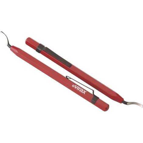 Sägeschreiber Bleistift 221242 – 2er Pack für Kupfer-, PVC- und PEHD-Rohre – Virax