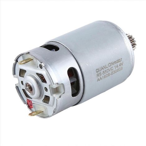 RS550-Motor, 15-Zahn-Getriebemotor, 14,4 V, 29.800 U/min, elektrischer Sägemotor (1/5)